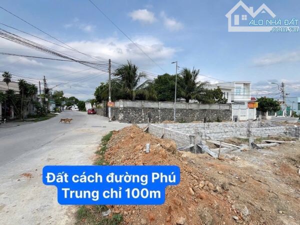 ĐẤT NGANG 5M VĨNH THẠNH -  Ô TÔ TẬN NƠI, PHÚ TRUNG - TÂY NHA TRANG 62,3m2 - 1t45