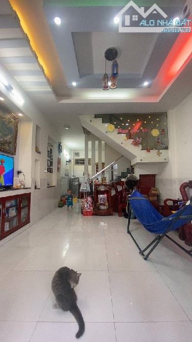 3 TẦNG BTCT HẺM XE HƠI KHU CH Ợ V ẢI PHÚ THỌ HOÀ, TÂN PHÚ – DT 46M2 – 6,5 T Ỷ