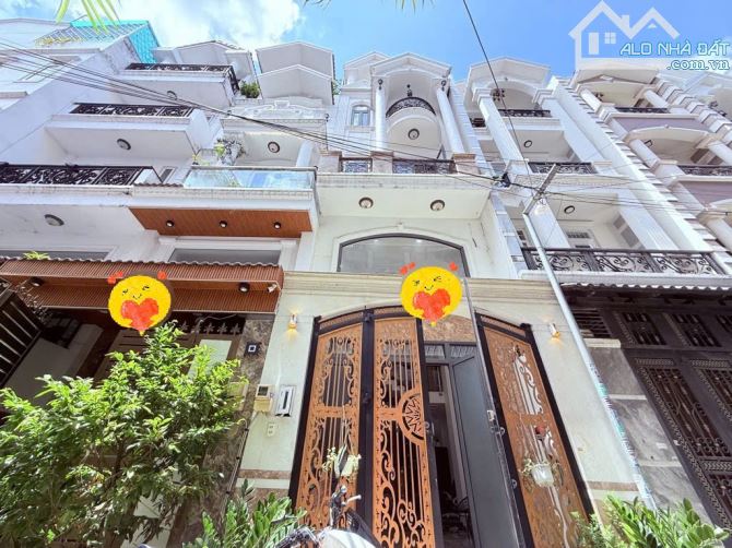 Nhà mới đẹp 5 tầng  ở ngay Lê Đức Thọ  P13  Gò Vấp  Hẻm xe hơi  4x13m  Giá 7.8 Tỷ