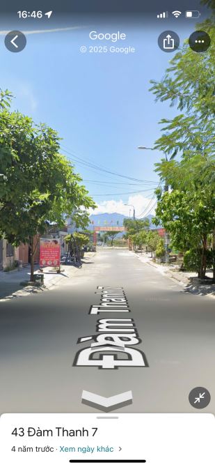 Bán đất MT đường Đàm Thanh 7, Hòa Hiệp Nam, Liên Chiểu, DT 96m, sát công viên