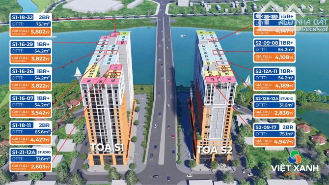 Bán Căn Hộ Studio - Cầu Hòa Xuân chỉ 2,1 tỷ full căn