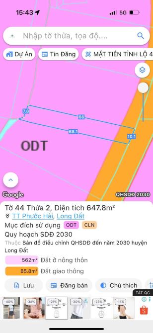 🌴 ĐẤT TRUNG TÂM THỊ TRẤN PHƯỚC HẢI – BRVT 🌴