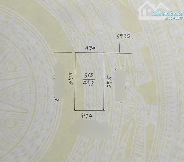 Duy nhất lô 42m2 ngang 4,4m mặt đường Đồng Thiện -Aeon mall .Kinh doanh tôt