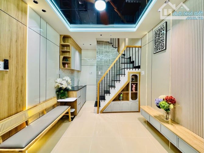 Nhà 3 tầng 3 giường ngủ 3wc hẻm thông 3m ở đường Nguyễn Văn Công Phường 3 Gò Vấp 2, 85 tỷ - 10