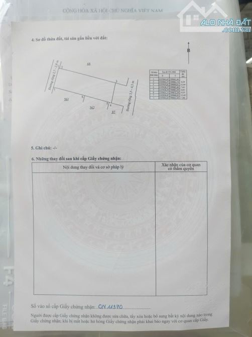 Bán nhà cấp 4 - 2 mặt tiền trước sau - 205m2 ngang 7.6m - 1