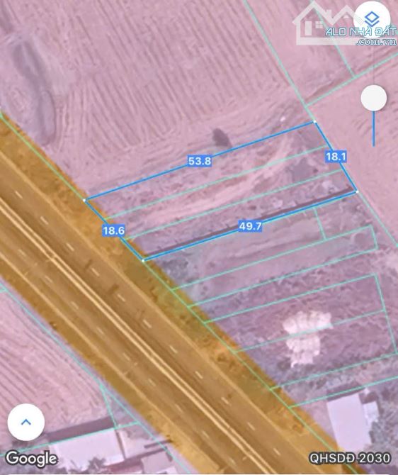 Bán 900m2 thổ cư, mt Tỉnh lộ 830B gần ngã tư Long Canh, Cần Đước. Giá chỉ 12 tỷ thương lượ - 1