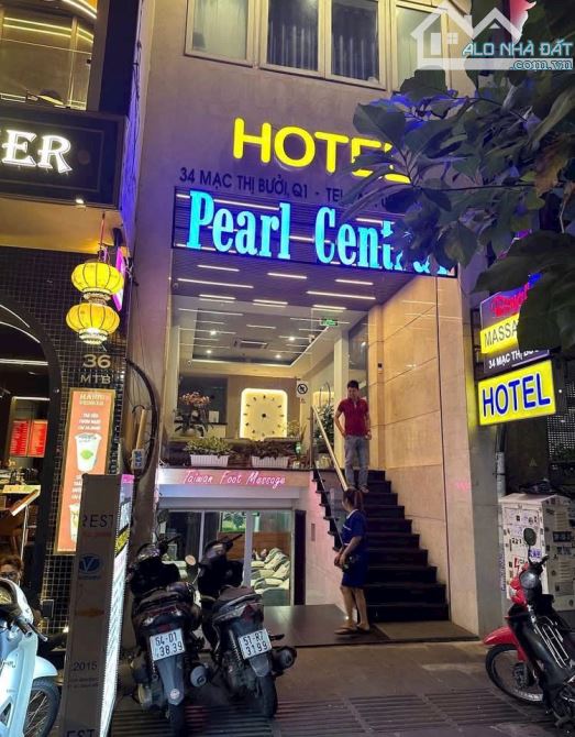 Bán Gấp Hotel MT Mạc Thị Bưởi Q1 4x22 Hầm 9T 22P 175Tỷ - 1
