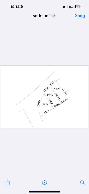 🎉🎉 Bán đất 65m2 sổ riêng thổ cư đường ô tô (P. Tân Vạn) - chỉ 2T150 - 1