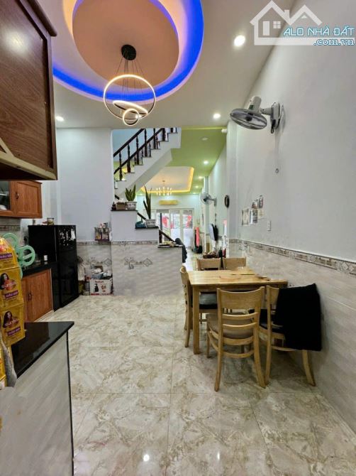 NHÀ 2 TẦNG - HẺM Ô TÔ 6M THÔNG LUỒNG -SỔ VUÔNG 60 M2. - 1