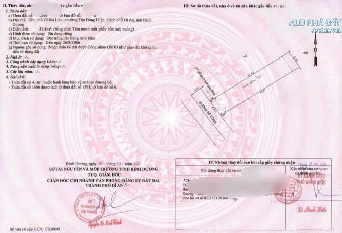 Bán 2 lô đất cặp đôi song sinh tuyệt đẹp  dt mỗi lô 8,1 m2 - 1