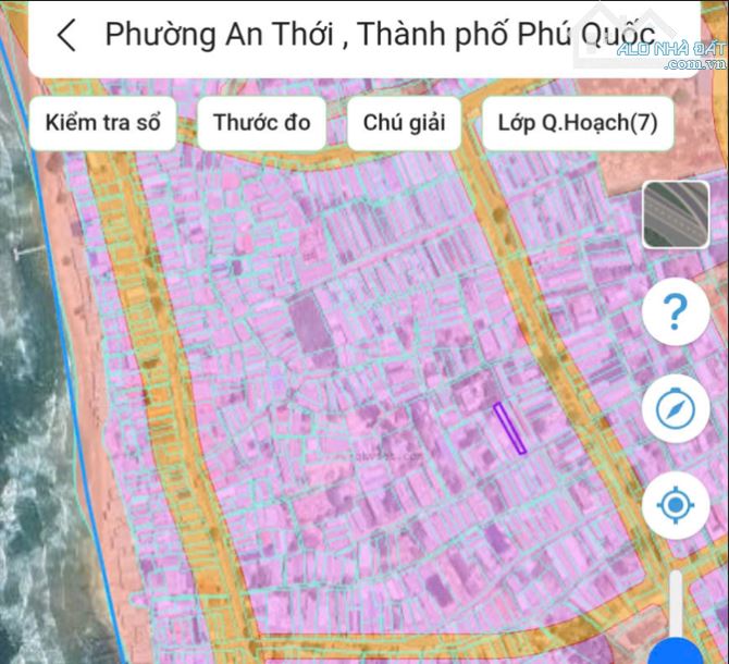 CHỦ CẦN BÁN NHANH LÔ ĐẤT AN THỚI PHÚ QUỐC S 271.9M2 MT 8M - 1