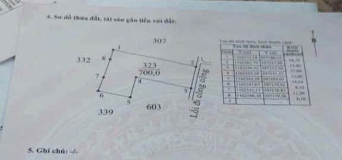 999m gồm 299m thổ +700m đất vườn bán nhanh 1tỷ4 - 1