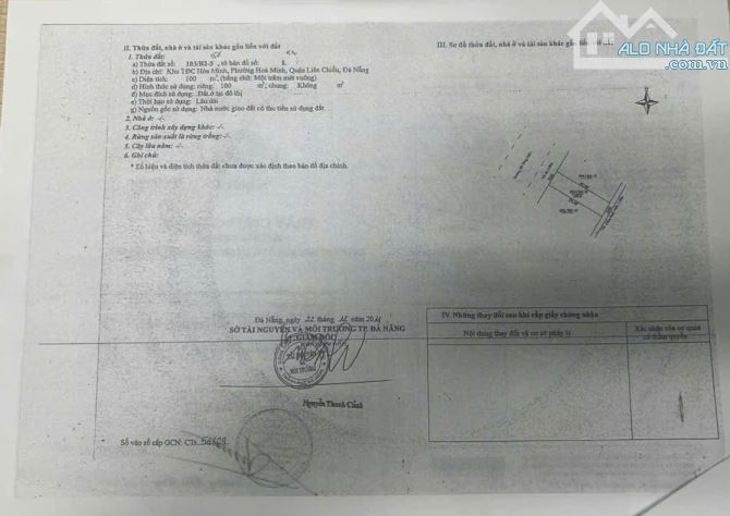 MT Hồ Tùng Mậu ngay UBND Q Liên Chiểu, trước BHXH, nhà 2 tầng đang cho thuê - 1