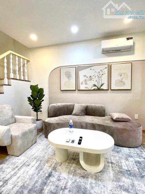 Bán nhà hẻm ô tô Lê Văn Thọ Gò Vấp, 64m2 ngang 4m, 3PN 3WC, nhà mới đón tết nhỉnh 5 tỷ TL - 1