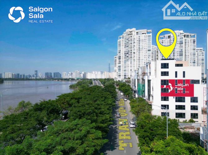 Bán tòa nhà độc bản view trực diện Sông Sài Gòn, kế đảo Kim Cương Quận 2 - 1