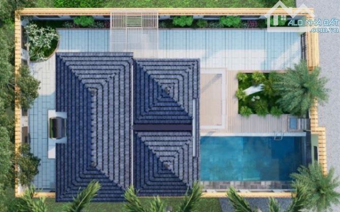 Bán villa biển 400m2 thổ cư đường Nguyễn Đình Chiểu, Hàm Tiến giá hấp dẫn 27.8tr/m2 - 1