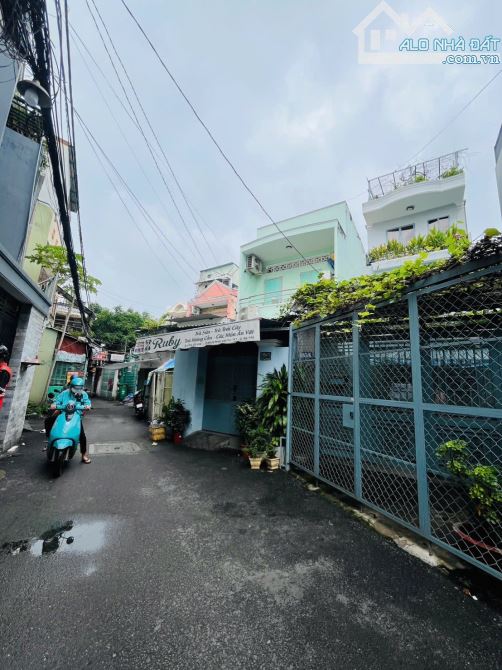 🟣 SÁT MẶT TIỀN PHAN VĂN TRỊ  GÒ VẤP, 140m2, TRỆT LẦU, 6PN, HẺM Ô TÔ THÔNG, GIÁ 13,5 tỷ ( - 1