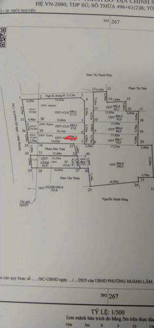 HÀNG HIẾM trục liên thôn Lâm Động (cũ), Thuỷ Nguyên, Hải Phòng ✅giá 3,1 tỷ. - 2