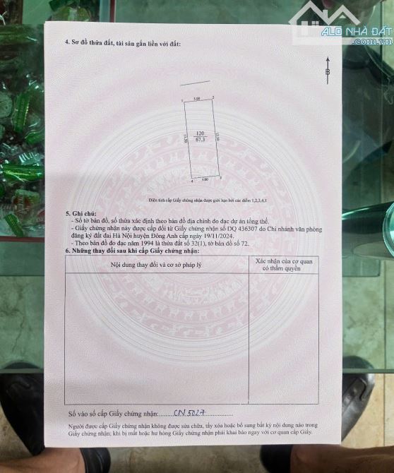 BÁN NHANH LÔ ĐẤT ĐẸP LƯƠNG QUY, XUÂN NỘN. 67,5M2, MT 5M. ĐƯỜNG 3,5M. GIÁ 4,45 TỶ - 2