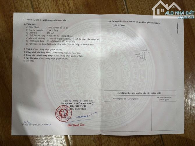🔥 CHỈ 5,8 TỶ – SỞ HỮU NGAY LÔ ĐẤT ĐẸP 🔥  📍 Đất mặt tiền A5, P. Buôn Ma Thuột - 2