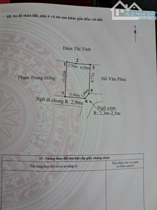 Chỉ 1,5tỷ có ngay lô đất 70m oto đỗ cửa ở lâm động thủy nguyên - 2