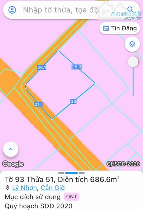 Bán lô đất góc 2 MT đường xe hơi Lý Nhơn, Cần Giờ - 2