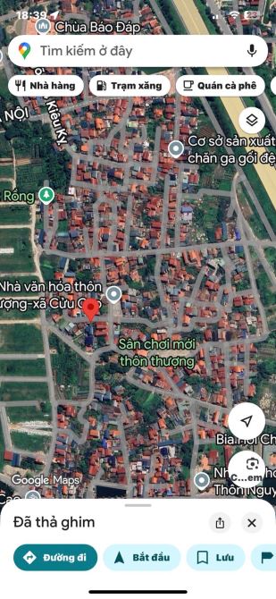 💥💥 Gia chủ muốn nhượng lại, lô đất thổ cư ở Thôn Thượng. Xã Cửu Cao.  🔥🔥 DT: 58,8m2. M - 2
