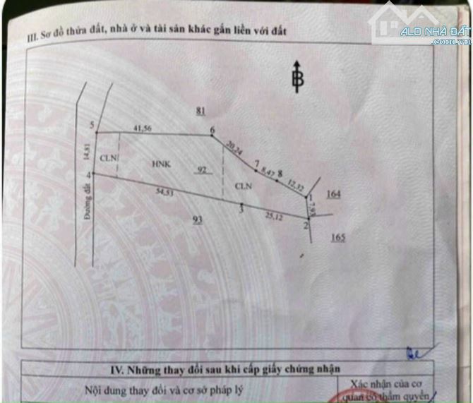 BÁN GẦN 1300M2 ĐĂT MẶT TIỀN ĐƯỜNG THANH BÌNH LỘC AN 5.8 TỶ - 2