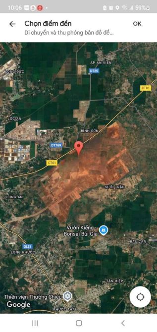 Siêu phẩm. Chủ bên Canada gửi b.án  15000m2. Sổ Riêng qh hồng Bình Sơn Long Thành  Tiềm nă - 2