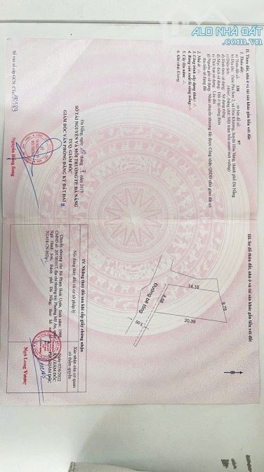 Bán đất 2mt thôn Phú Sơn 2, Hòa Khương, Hoà Vang giá chỉ 1,5 tỷ - 2