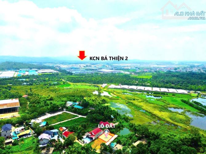 🌹Bán gấp lô đất giá F0 lõi KCN Bình Xuyên, Tam Hà, Thiện Kế DT81m mt5,2m ôtô đỗ cửa 980tr - 2