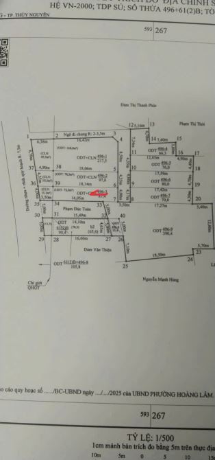 HÀNG HIẾM trục liên thôn Lâm Động (cũ), Thuỷ Nguyên, Hải Phòng ✅giá 3,1 tỷ. - 2