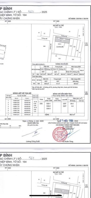 Bán đất thổ cư Hiệp Bình dọc Đại Lộ Phạm Văn Đồng DT 68,8m2 Sổ hồng chính chủ - 2