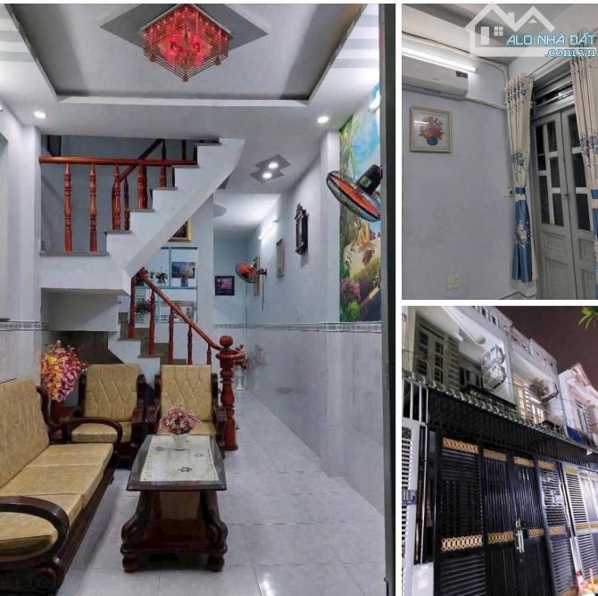 NHÀ 4 TẦNG FULL NỘI THẤT -TÂN CHÁNH HIỆP -Q12 - 2