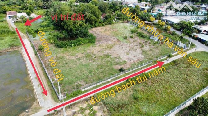 500m2 vườn, cách lộ nhựa 200m. ĐẤT CÓ NỀN SẴN - Tân trụ , Long AN - 2