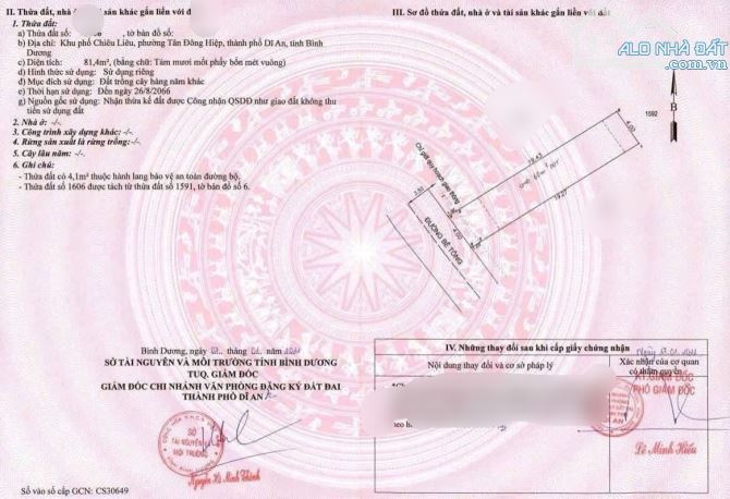 Bán 2 lô đất cặp đôi song sinh tuyệt đẹp  dt mỗi lô 8,1 m2 - 3