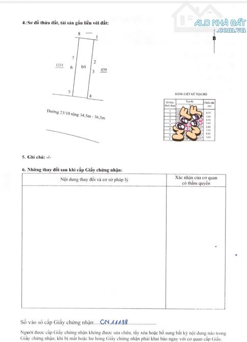 Nhà đối diện LOTTE MARK MTKD đường 23/10 DT 100mv xây 4 tầng, sổ hồng hoàn công - 3