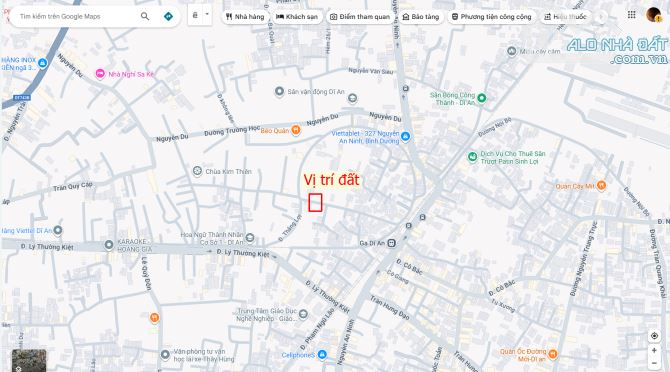Bán đất 4x30m, mặt tiền Nguyễn Văn Trỗi p. Dĩ An gần chợ Dĩ An 1 - 3