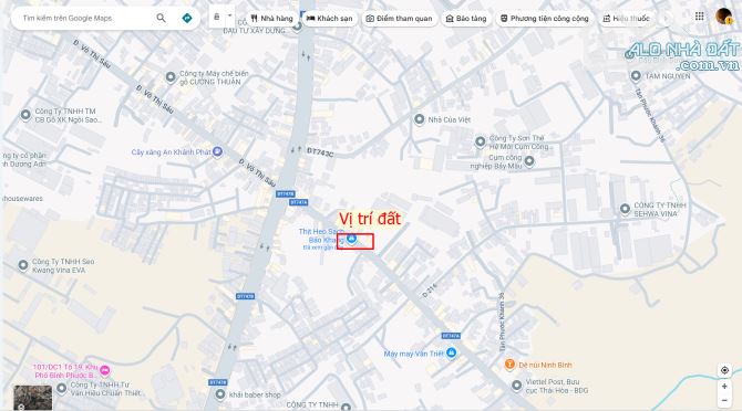 Bán đất 8.5x59.5m, mặt tiền chợ Khánh Long p. Tân Phước Khánh - 3