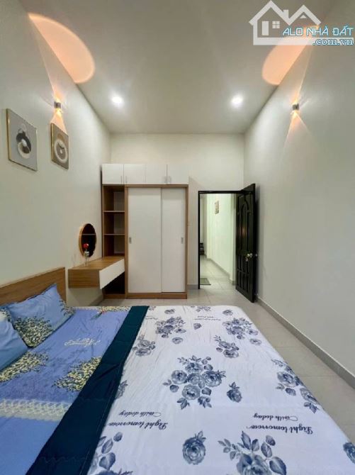 48m2 nhà gần Coopmart Quang Trung, hẻm 4m thoáng. 2 tầng, 3 phòng ngủ - 3