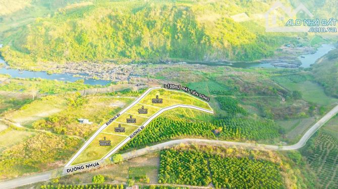 Bán đất nền nghỉ dưỡng View Sông hơn 1000m2 chỉ từ 650 triệu/nền tại Tân Hội,Lâm Đồng - 3