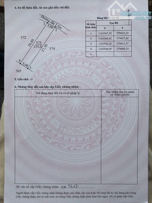 Đất thổ gần trường học xã Bình Lãng, Tân Trụ, Long An - 3