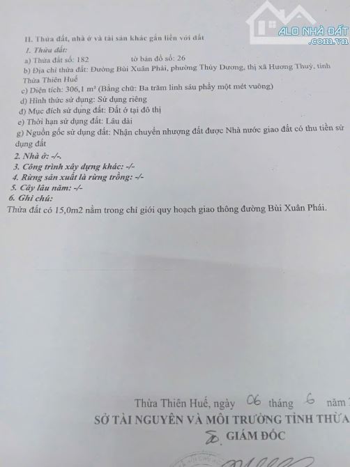 Bán Dãy Trọ 17 phòng mặt tiền đường Bùi Xuân Phái, gần Cầu Vượt Thuỷ Dương, TP Huế - 4