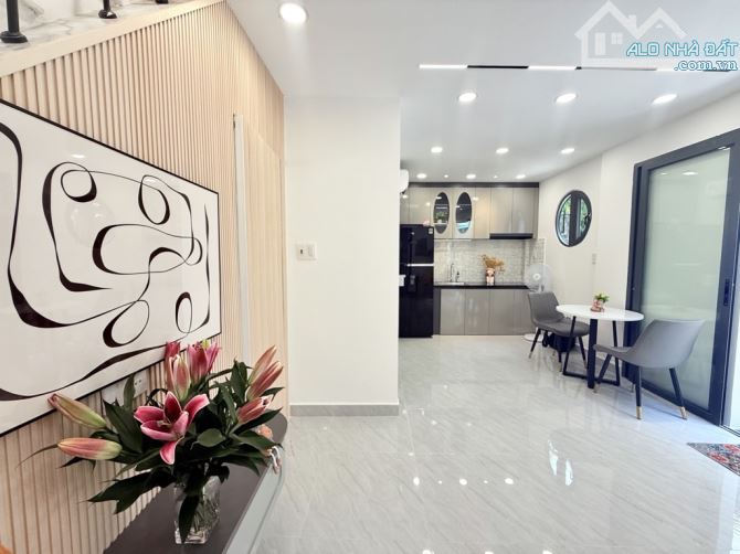 💫 💫 NHÀ MỚI CÔ GIANG, DTSD 55M2, 2 TẦNG, 3 PHÒNG NGỦ, NGANG 4M5, HẺM BA GÁC, NỘI THẤT CA - 4