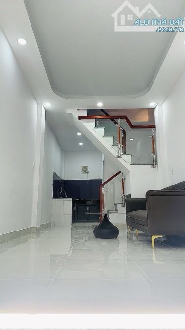3,2x8m diện tích 26m2 không quy hoạch lộ giới nhà 2 tầng mới Lê Đức Thọ P17 Gò Vấp - 4