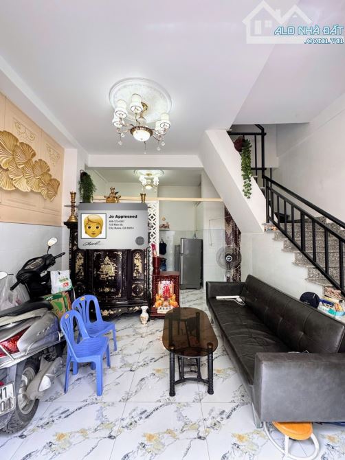 HIẾM: GIÁP TÊN LỬA QUẬN 6 - HXH 6M  THÔNG - VỪA Ở VỪA KD NGON - 26M2 (4.4X7), 2 TẦNG ĐÚC - - 4