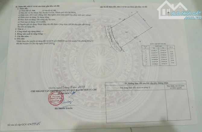Chính chủ kẹt bán gấp đất mặt tiền đường Gốc Rưng xã An Nhơn Tây 3000m2 Qui hoạch đất ở - 4