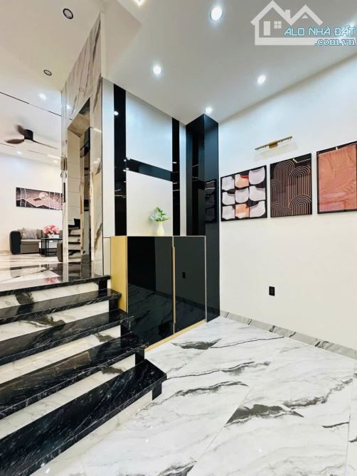 🏠Siêu Phẩm Hẻm Xe Hơi 4M.Có Thang Máy💎Phạm Văn Chiêu P.16💎4,2x13,5m 3 Lầu 4PN 5WC💵7,9T - 4