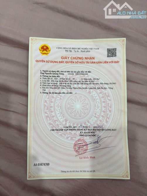🌴 BÁN LÔ ĐẤT TRUNG TÂM THỊ TRẤN PHƯỚC HẢI – LONG ĐẤT, BRVT 🌴 - 5