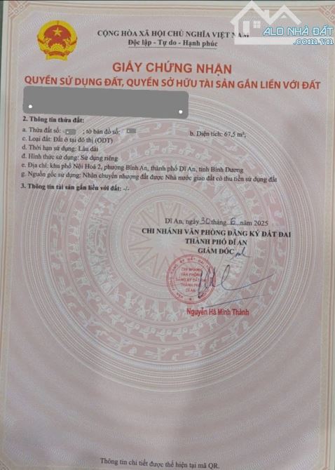 5Tỷ TL🔥Bán đất Lô Góc KDC Phú Hồng Thịnh 6, p.Bình An Tp.Dĩ An - 5